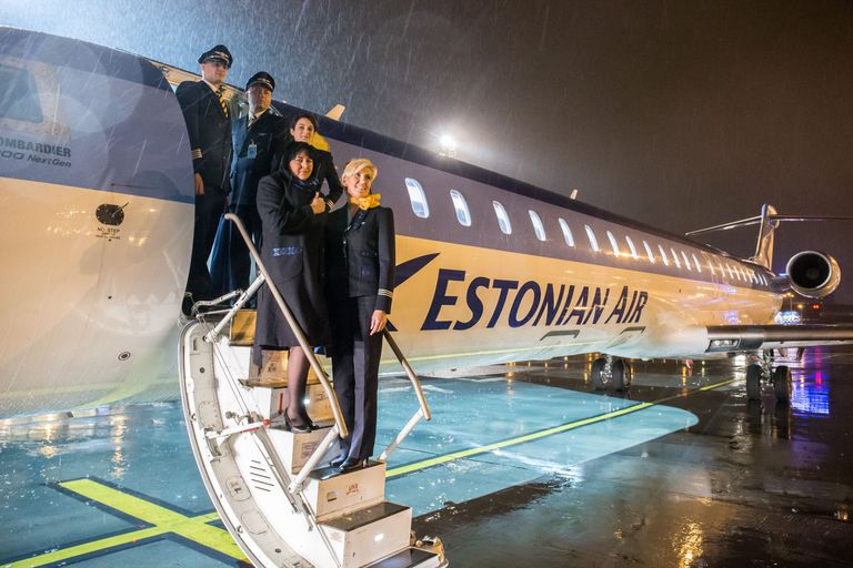 Estonian Airi viimane lend. Foto: Erik Prozes