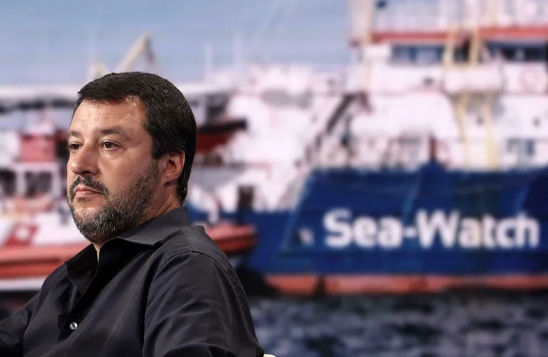 Itaalia siseminister Matteo Salvini.