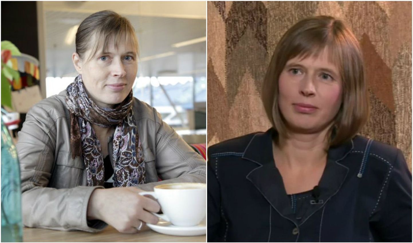Kersti Kaljulaid enne ja nüüd
