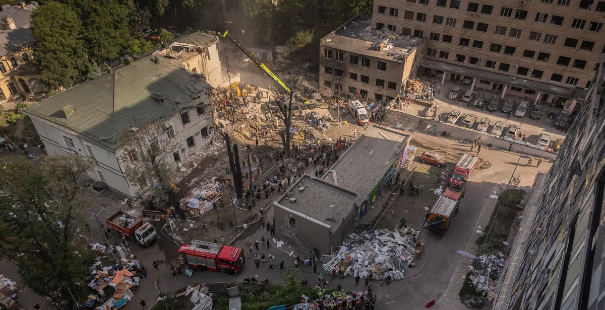 A day before the NATO Washington Summit began, Russia deliberately bombed a children's hospital in Kyiv. Even that did not make Washington lift restrictions on the use of its weapons on Russian soil.