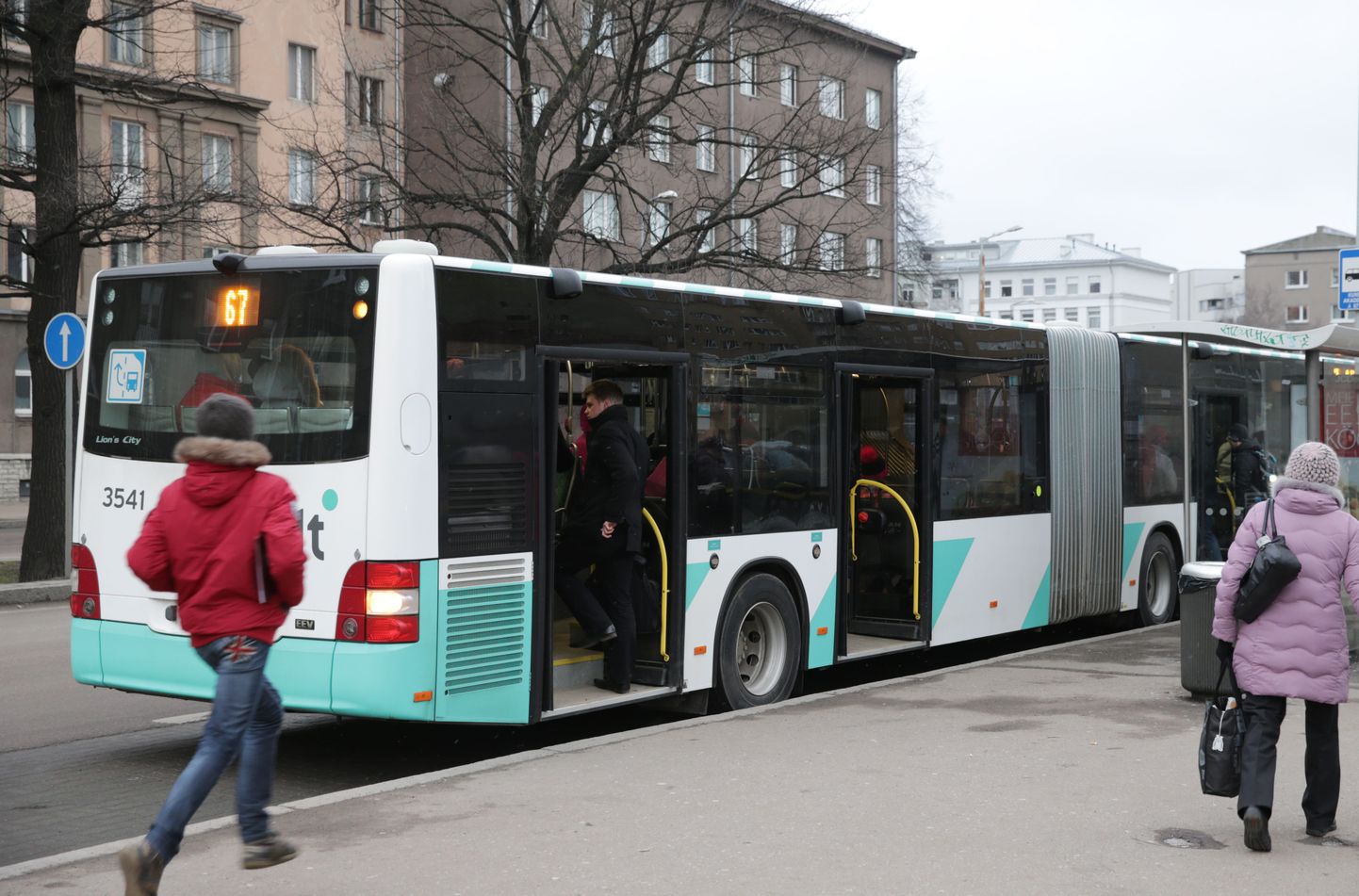 Tallinna ühistransport.