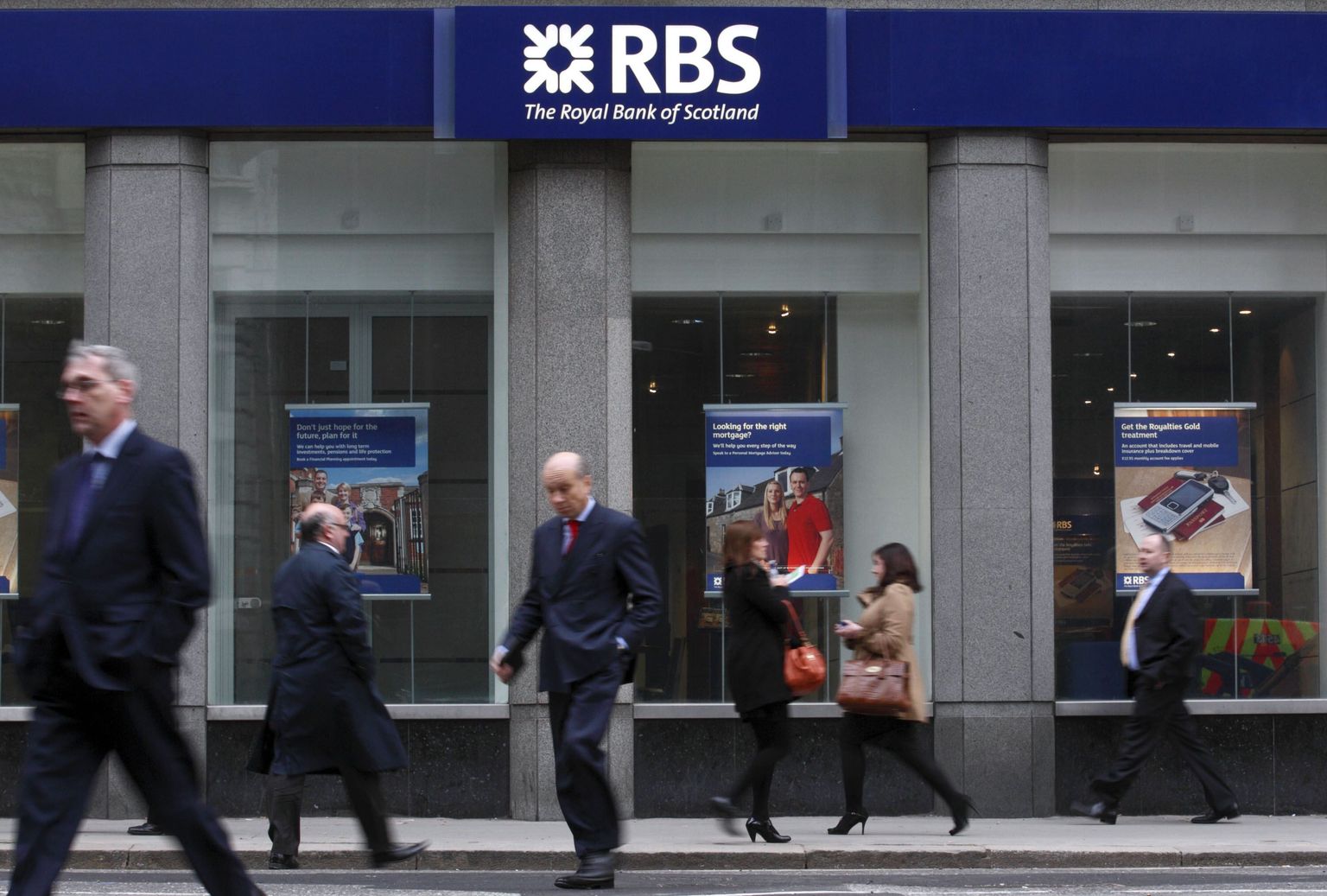 Royal Bank of Scotlandi kontor Londonis.