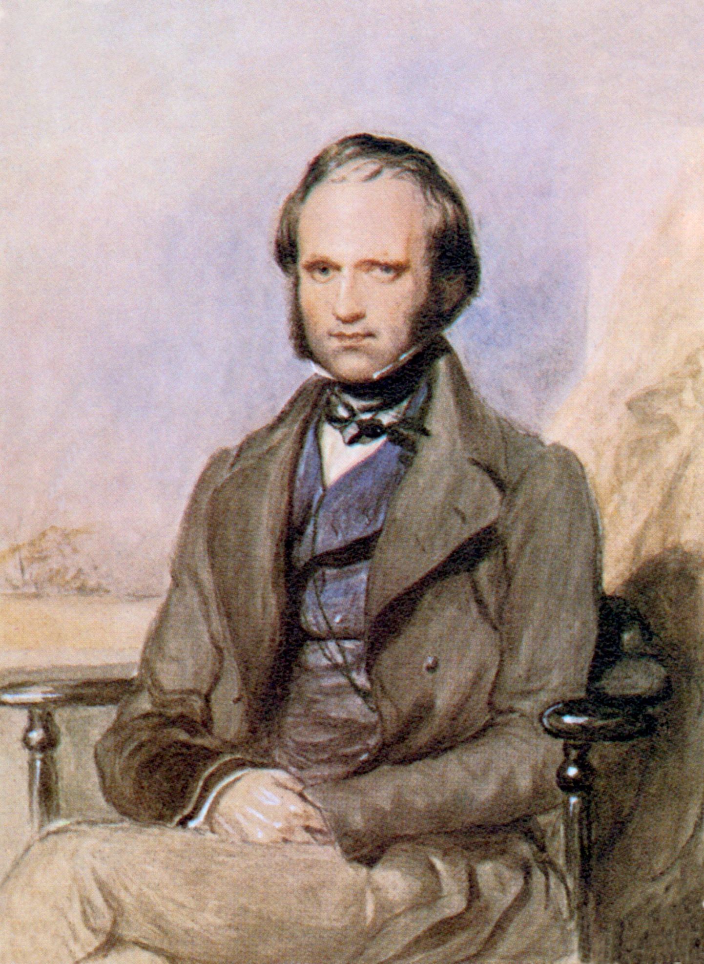 Noore Charles Darwini portree.