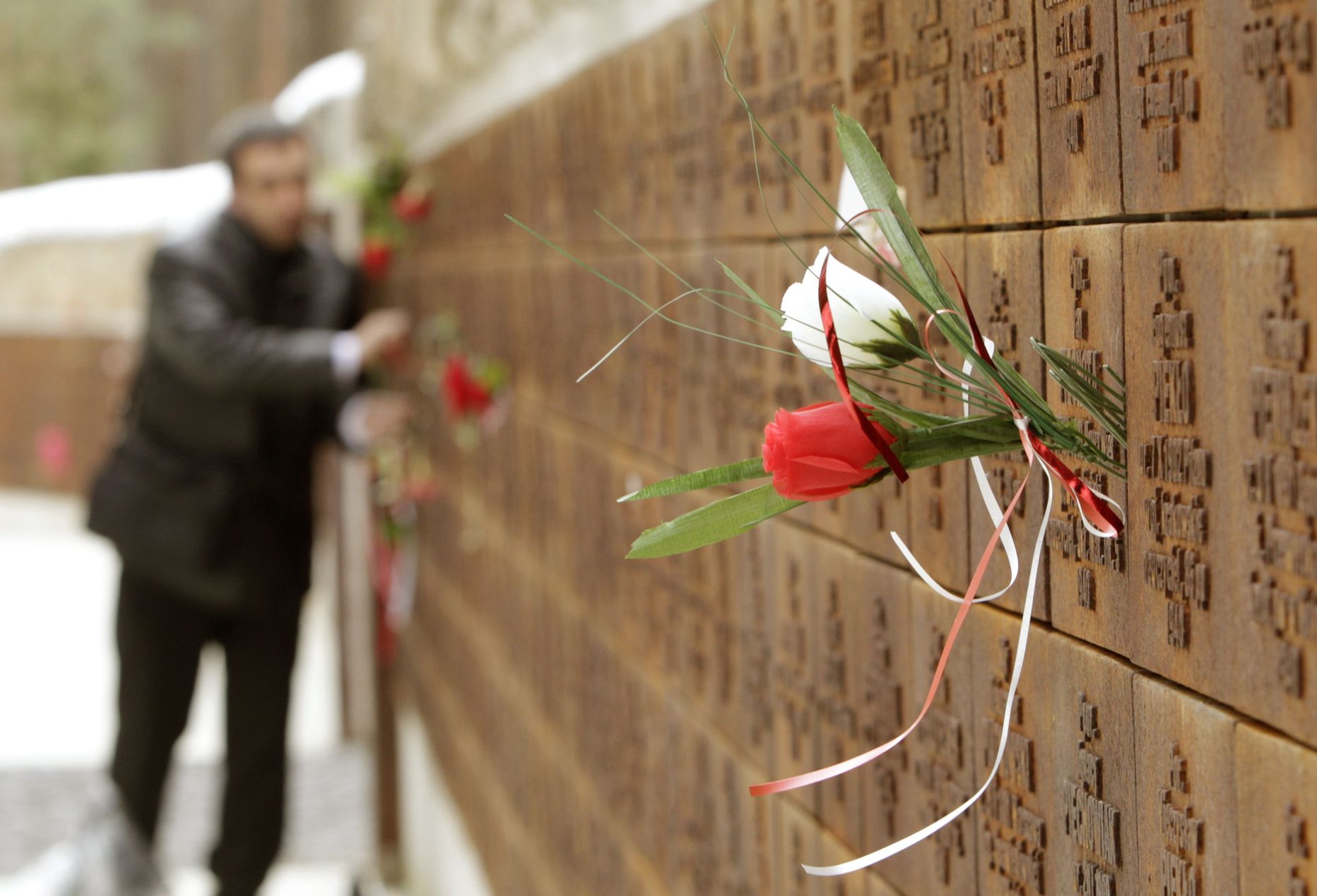 Katõni massimõrvas hukkunud Poola sõdurite mälestuspaik.