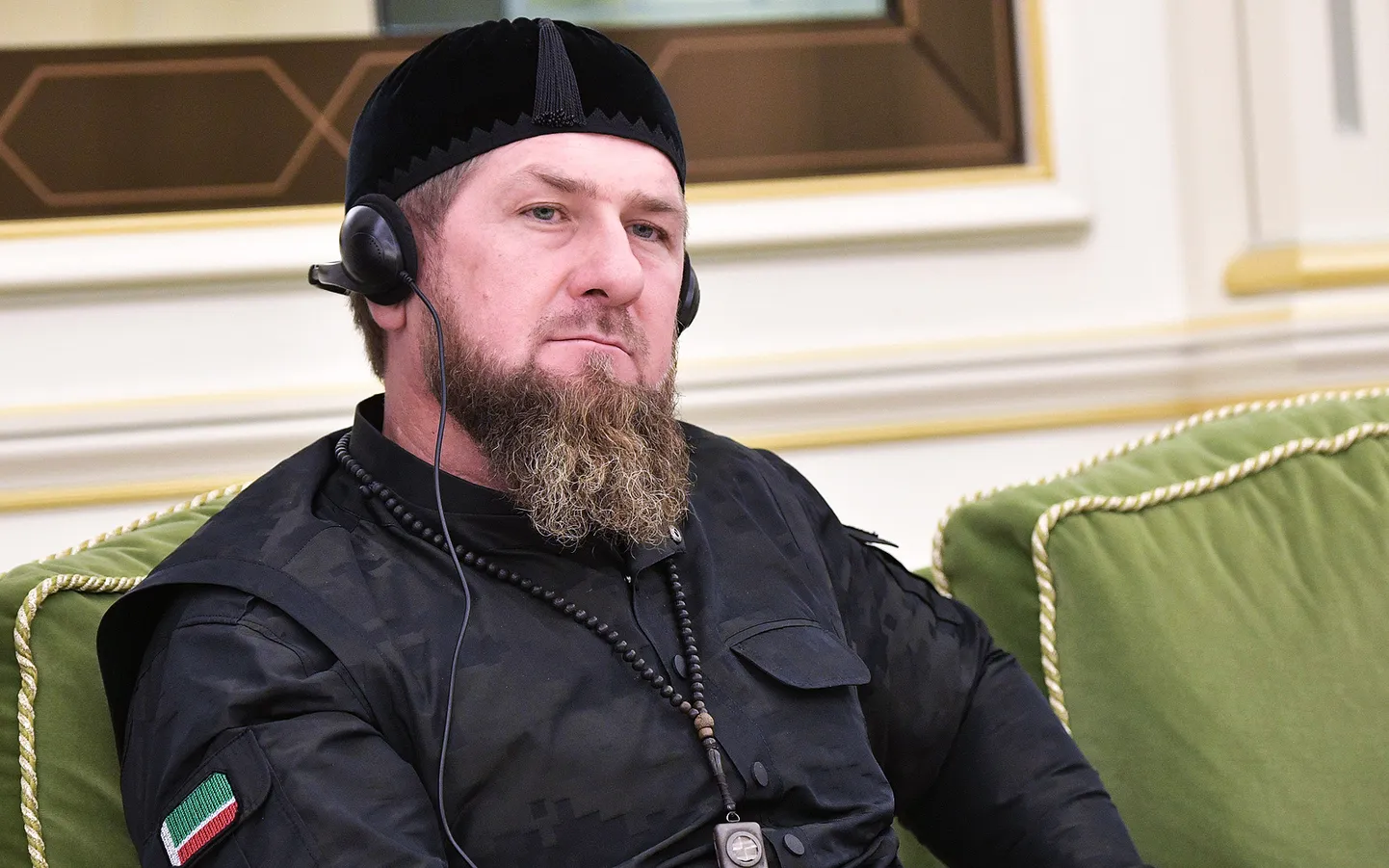 Čečenijas prokremliskais līderis Ramzans Kadirovs 