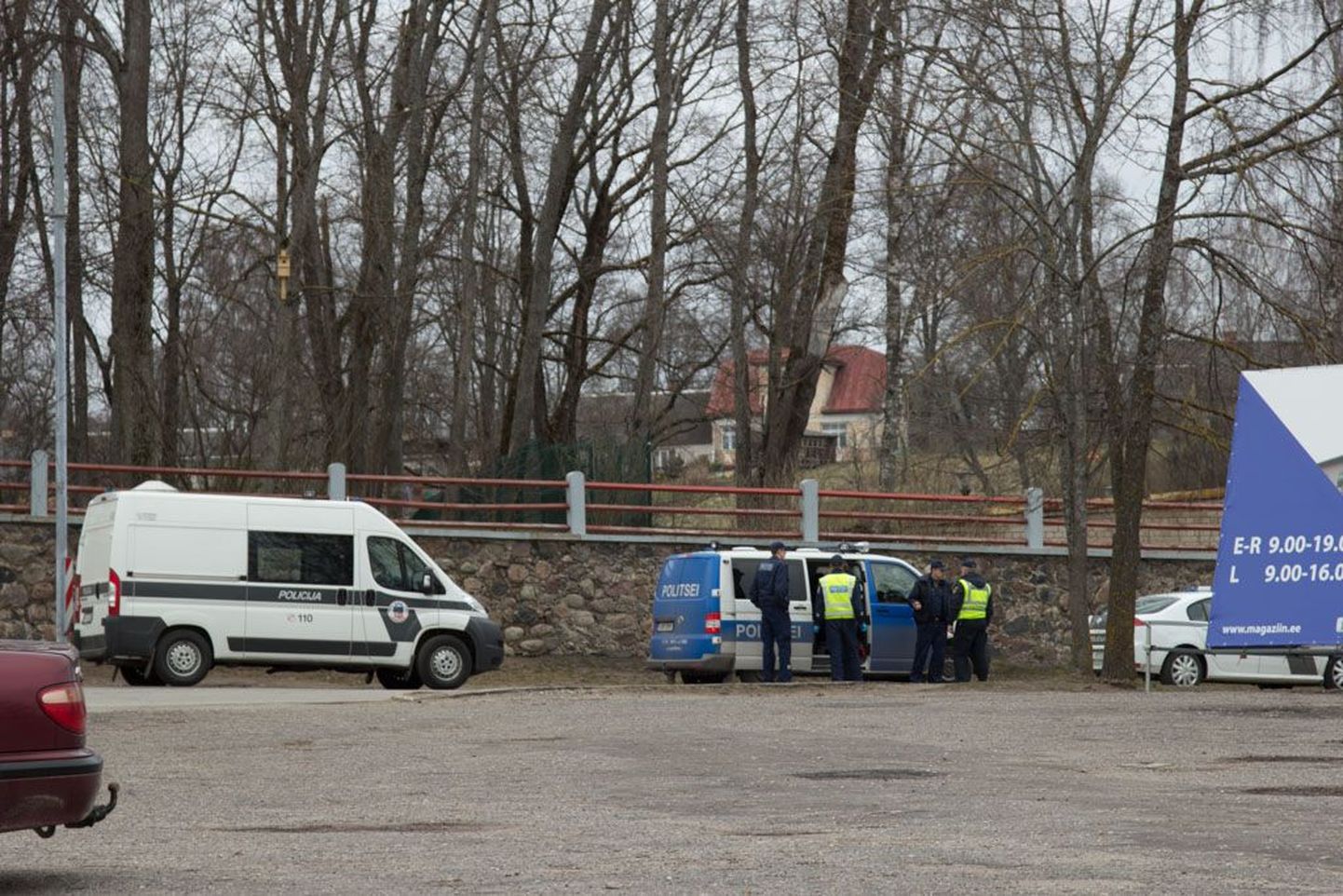 Eesti ja Läti politseinike ühisoperatsioon poevarga tabamiseks