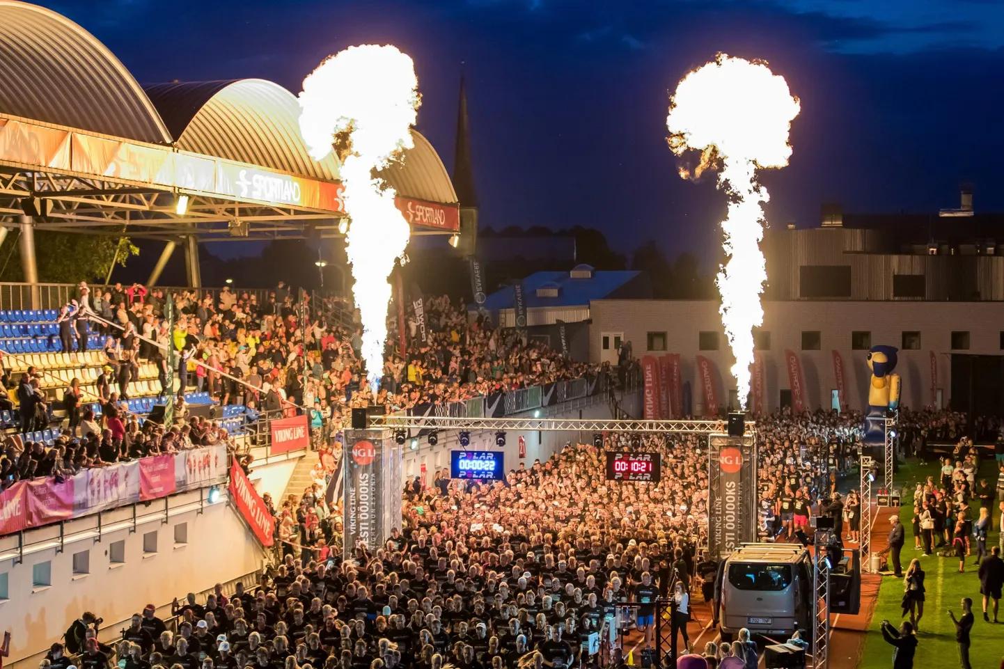 2019. aastal oli ööjooksul startijaid oluliselt rohkem, kui tänavu oodata on.