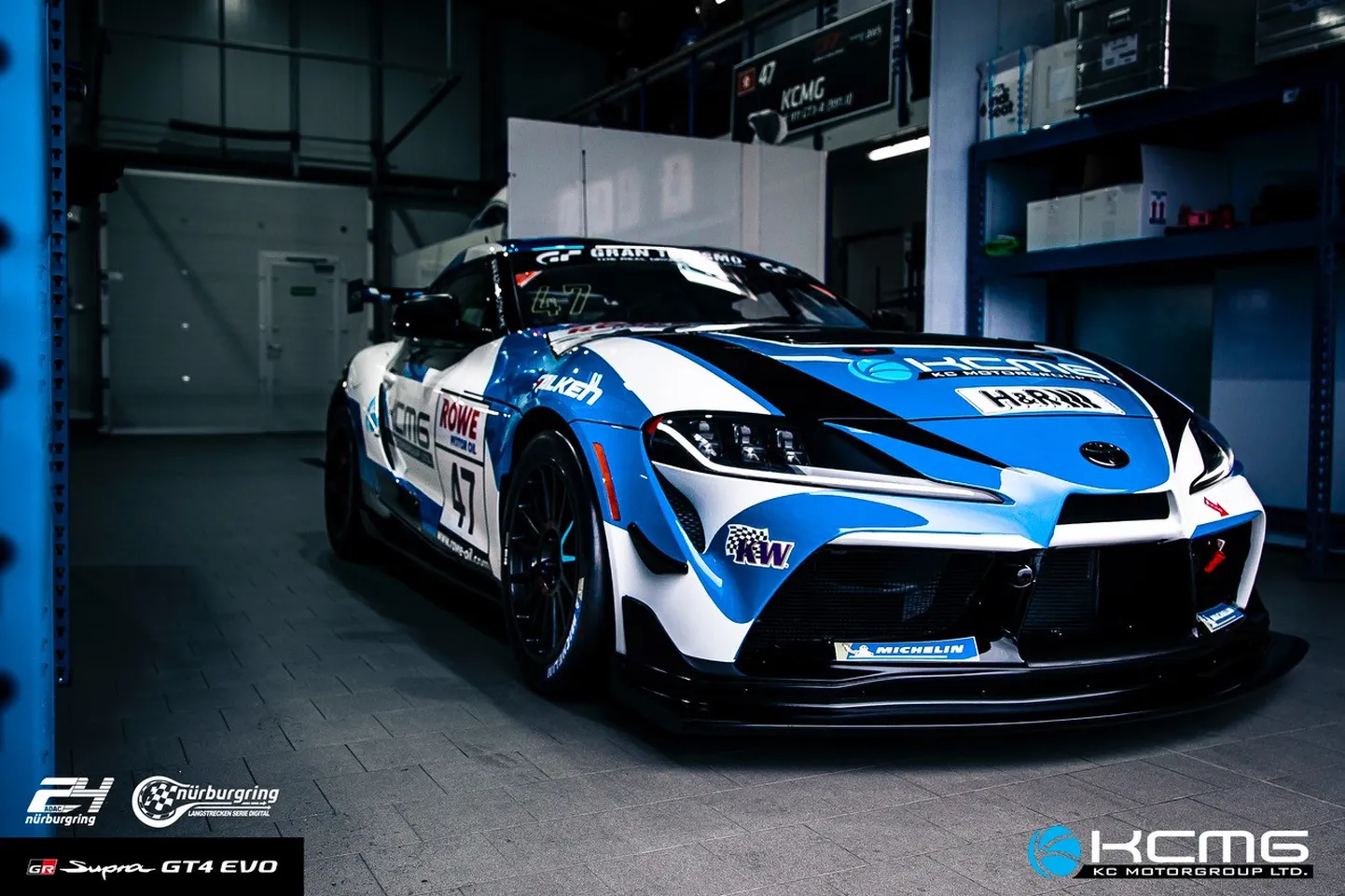Toyota Supra GT4 EVO.