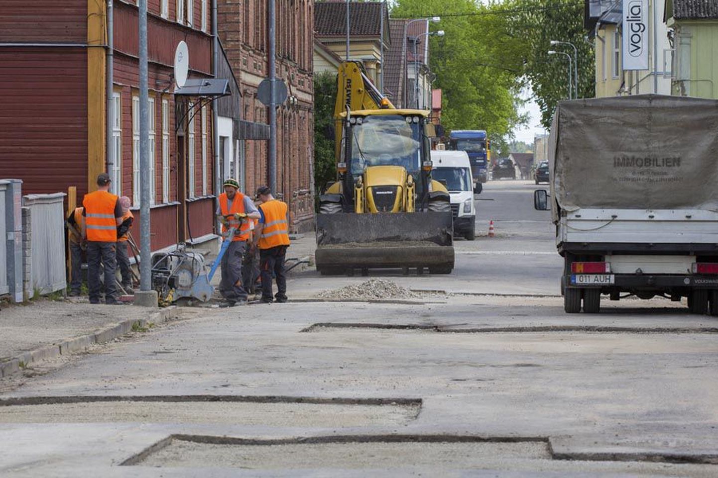 Posti tänava asfalteerimine algab reedel ning enam kui aasta kestnud torutööd lõpevad esmaspäeval.