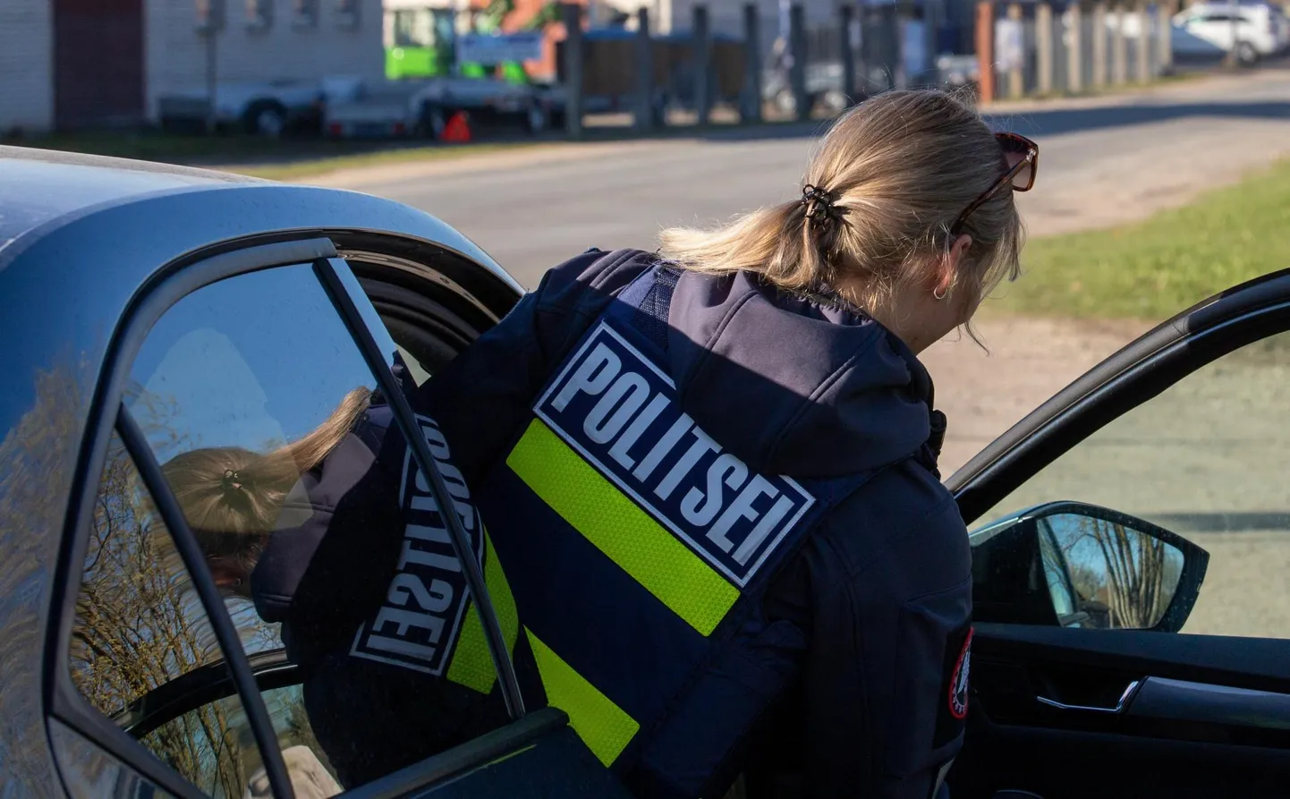 Politseinik. Foto on illustratiivne.