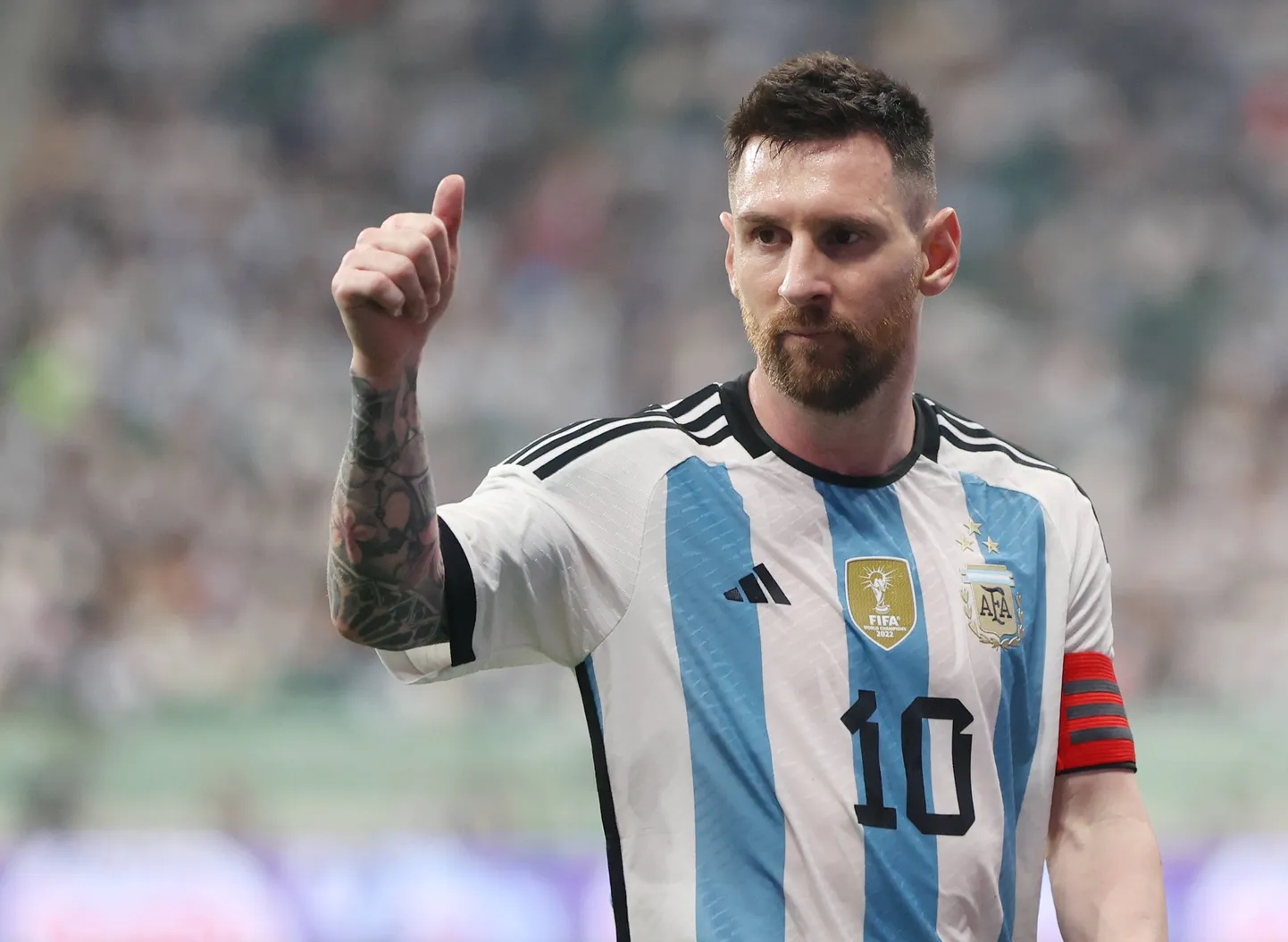 Argentīnas futbolists Lionels Mesi