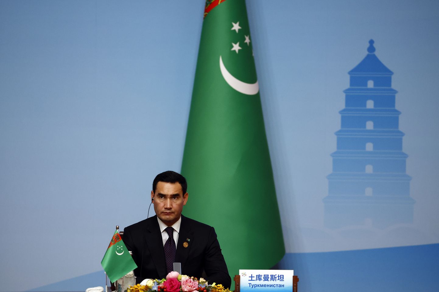 Türkmenistani juht Serdar Berdõmuhhamedov.