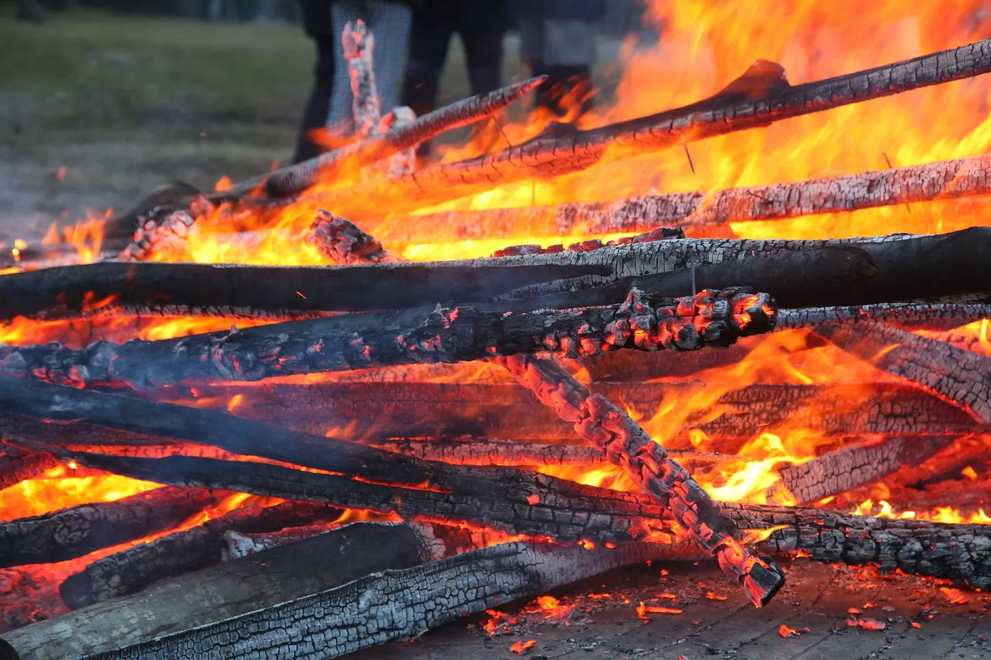 Ole lõket tehes ettevaatlik.