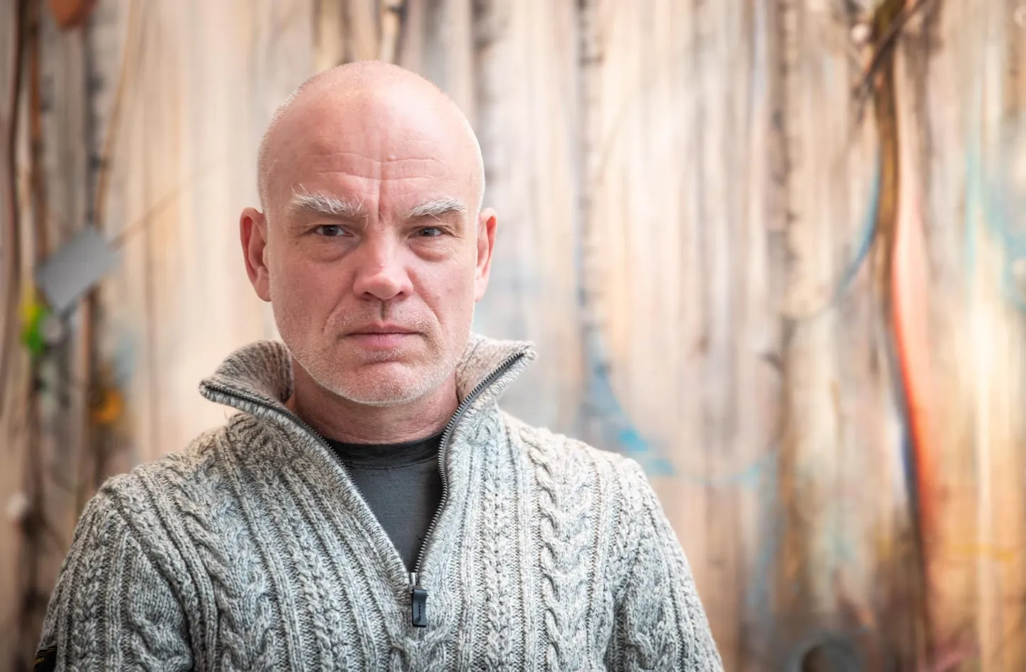 Laurentsius ehk Lauri Sillak Draakoni kunstigaleriis.