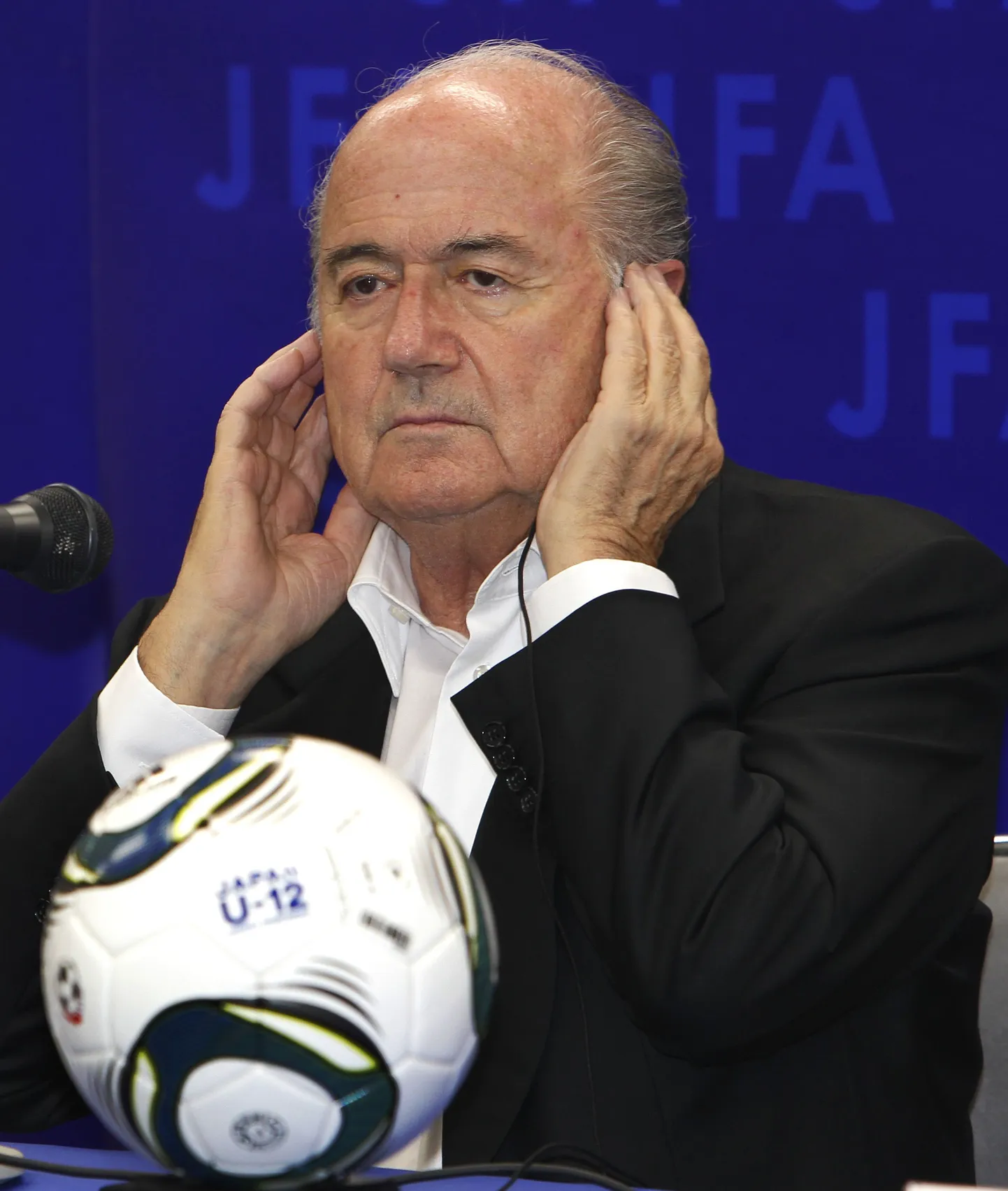 FIFA president Sepp Blatter.