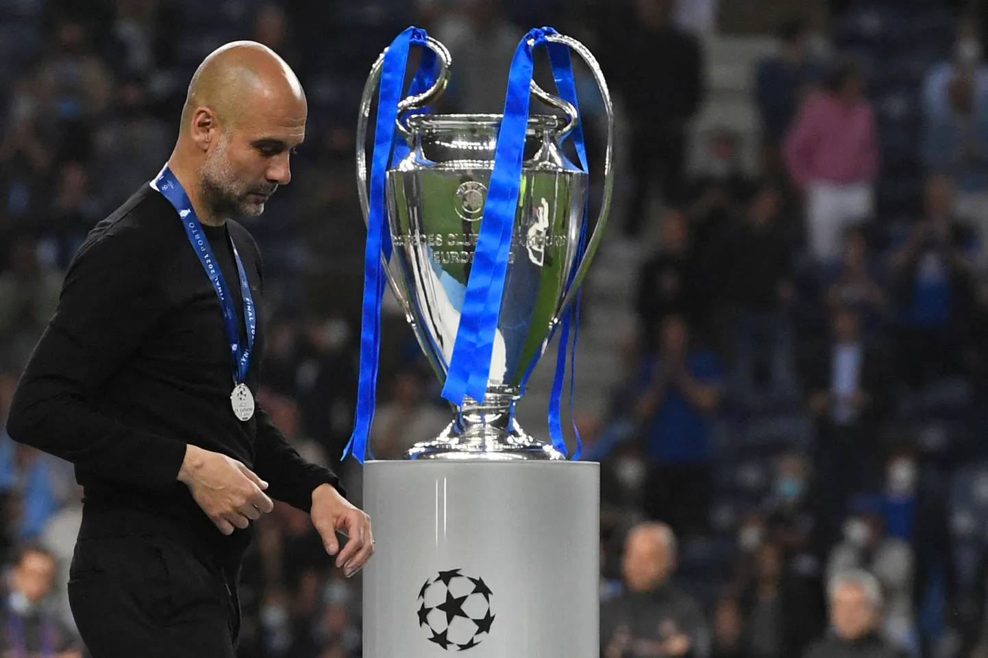 Manchester City peatreener Pep Guardiola.