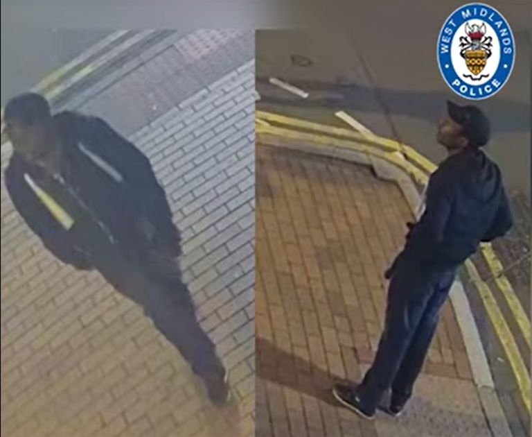 Briti West Midlandsi politsei avaldas videokaadrid mehest, keda kahtlustatakse Birminghami pussitamistes.