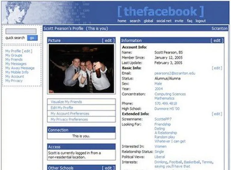 The Facebook 2004