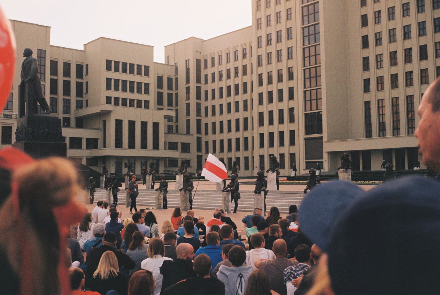 Protesti Minskā. Ilustratīvs foto.