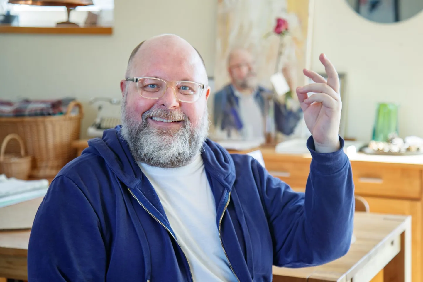 20.04.2022, Tallinn Helilooja Jüri Reinvere. Foto Mihkel Maripuu, Postimees