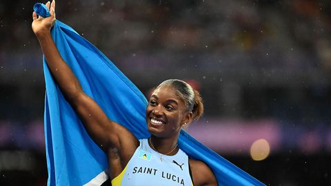 VIDEO ⟩ Naiste 100 meetri jooksu võit läks üllatuslikult Saint Luciasse