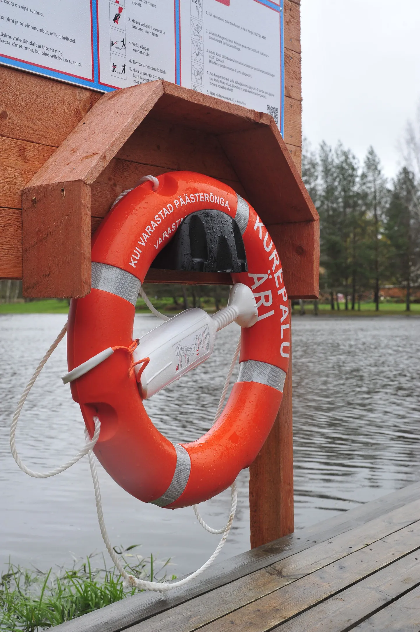 Päästeamet on ametlikesse ujumiskohtadesse pannud päästerõngad. Statistika näitab, et just seal on kõige vähem traagilise lõpuga õnnetusi.