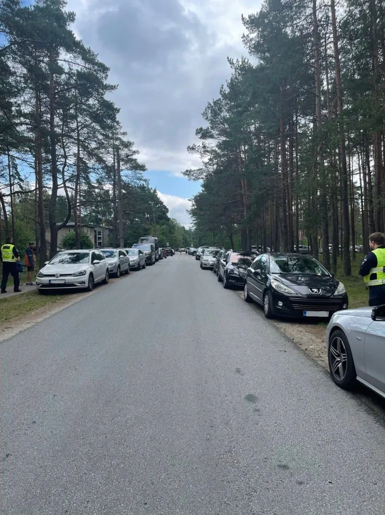 Parkimine Terminaatori tasuta kontserdil.