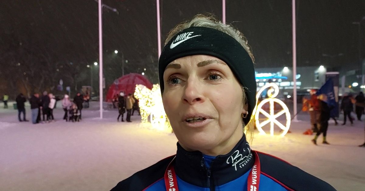VIDEO Narva talvejooksu võitnud Hillevi Velba külma ilmaga on mõnus joosta