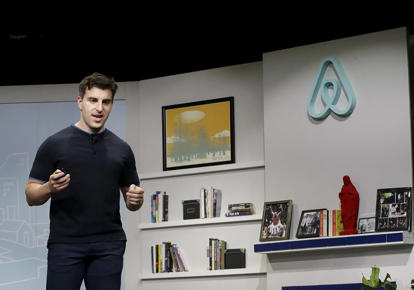 Airbnb asutaja Brian Chesky.