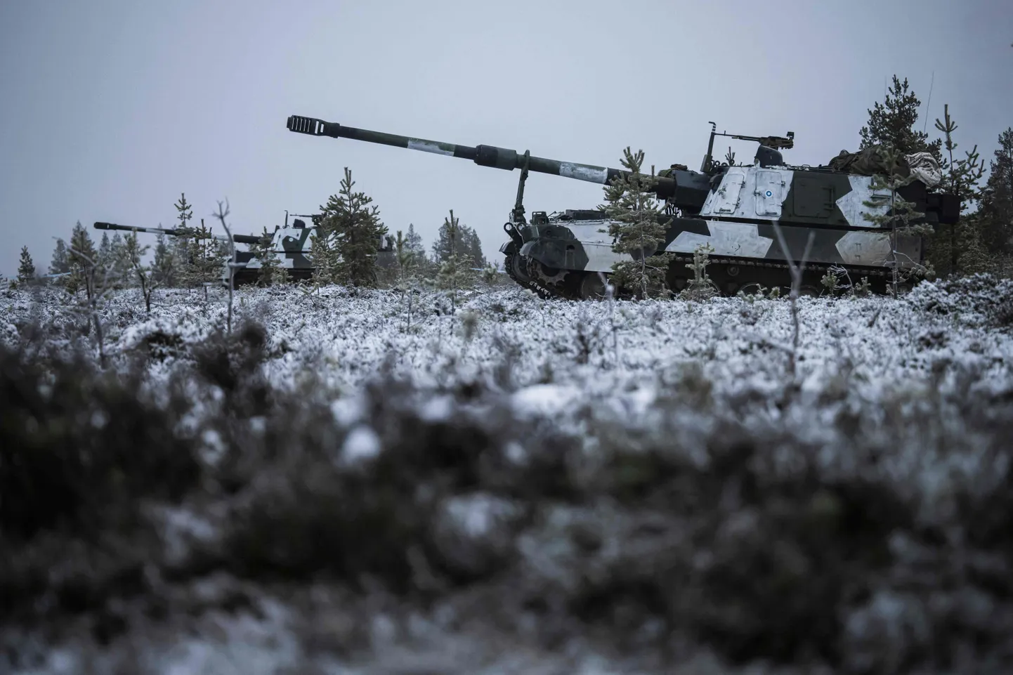 Soome maavägede üksused NATO õppustel.