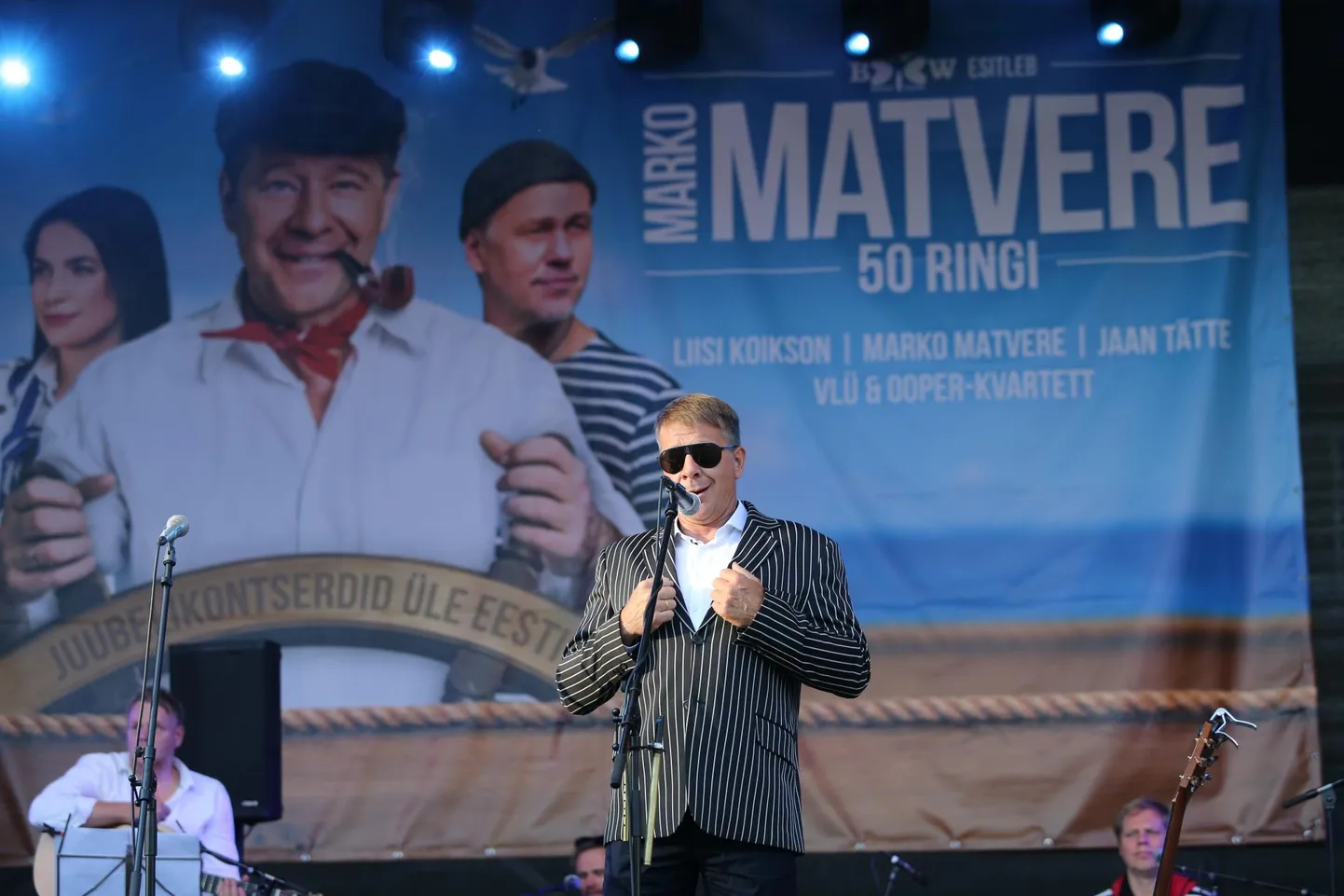 Marko Matvere eilsel kontserdil Tartus.