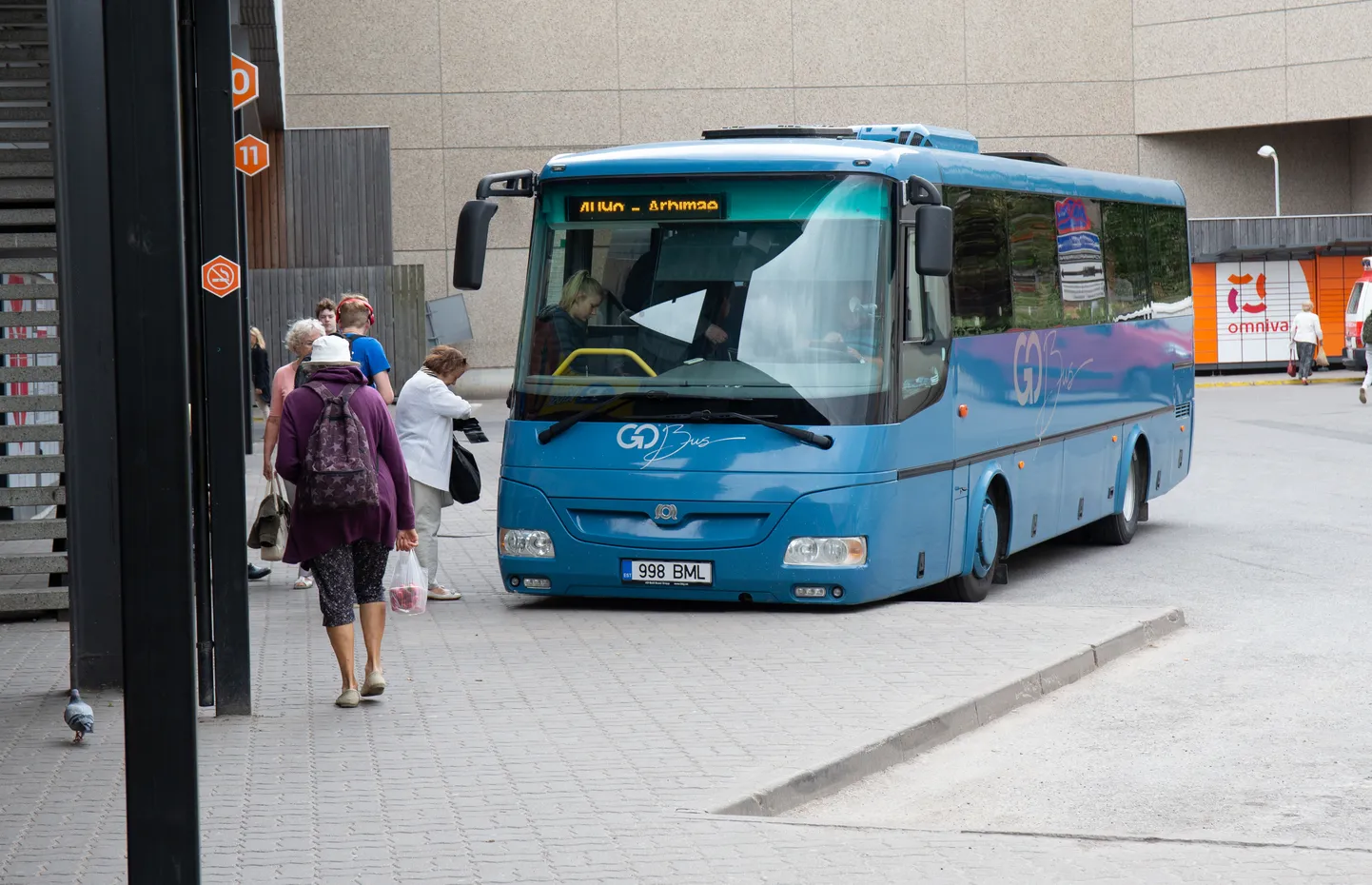 Bussid väljuvad ehitus- ja remonttööde ajal samadelt platvormidelt kui siiani.
