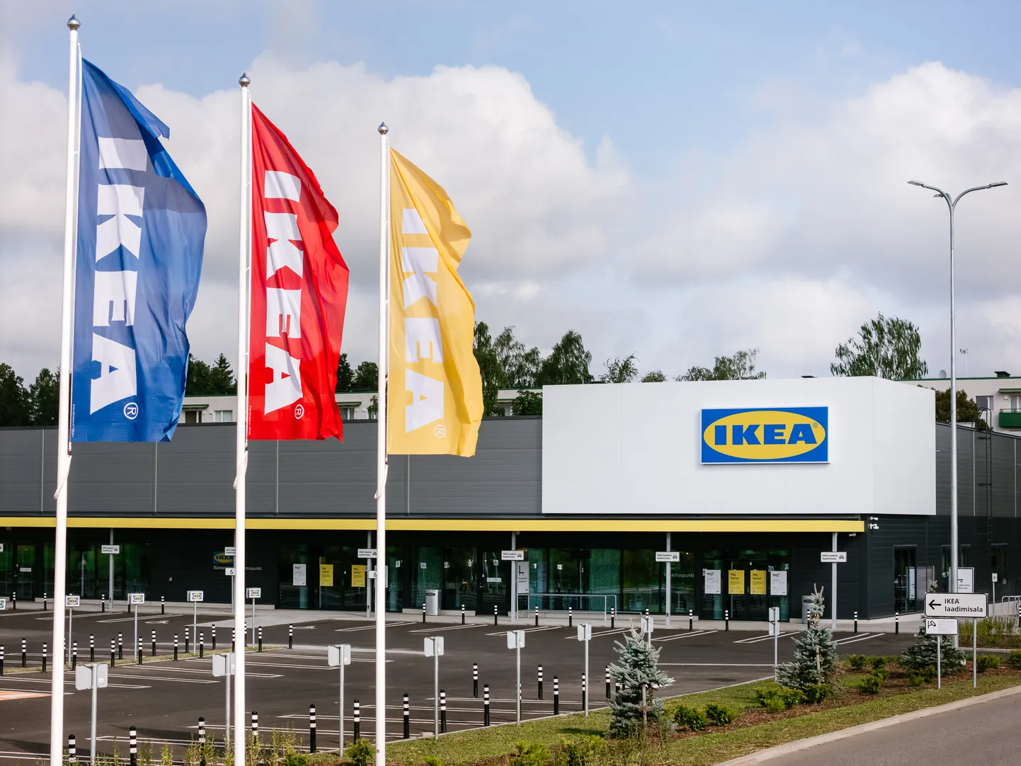 Новый Пункт заказа и получения товаров IKEA в Тарту.