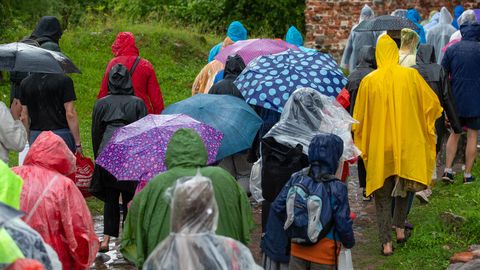 Pühapäeval tuleb arvestada hoovihmadega