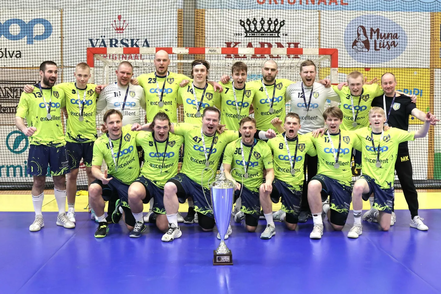 Nädalavahetusel kulmineerus Põlva Mesikäpa hallis käsipalli Balti liiga. Viljandi HC tõi koju hõbedase karika.