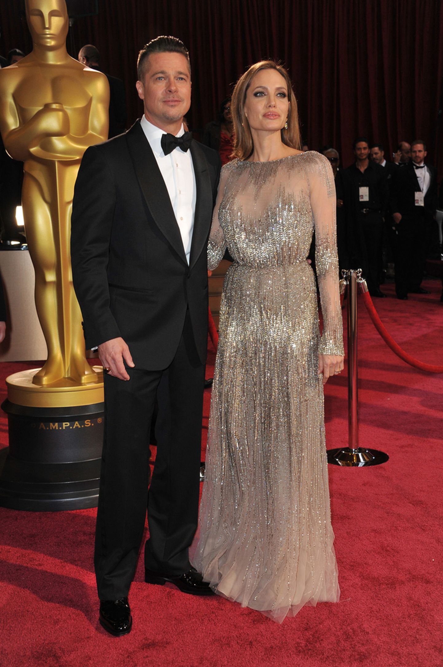 Brad Pitt ja Angelina Jolie.