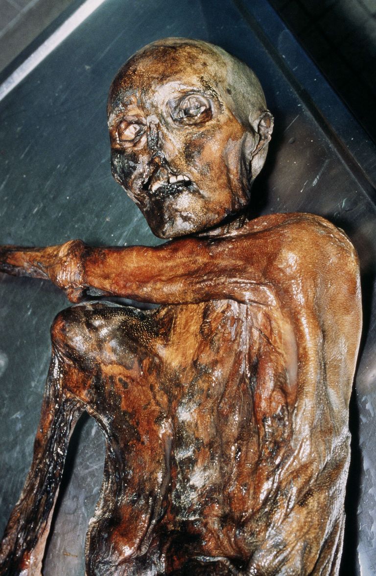 Ötzi jäämuumia Austriast kannab endal iidseid tätoveeringuid