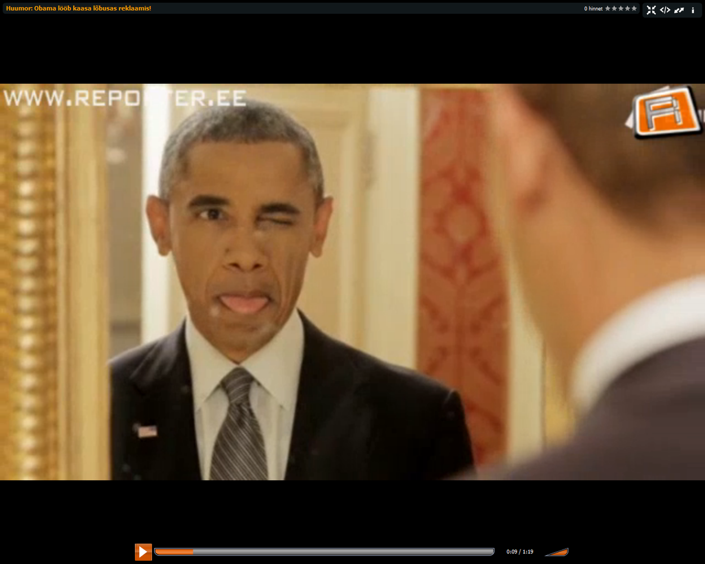 Huumor: Obama lööb kaasa lõbusas reklaamis!