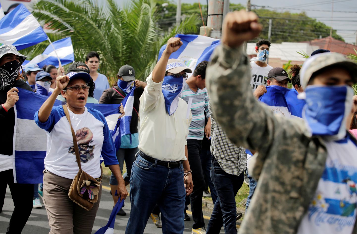 Протесты в Никарагуа