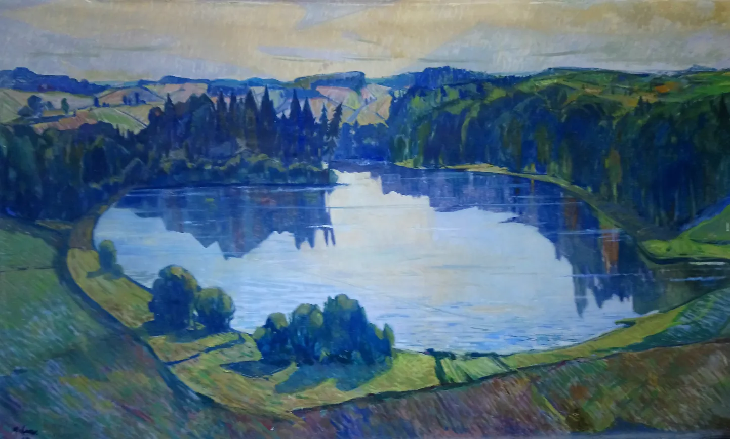 Artur Loki maal «Rebasejärv».