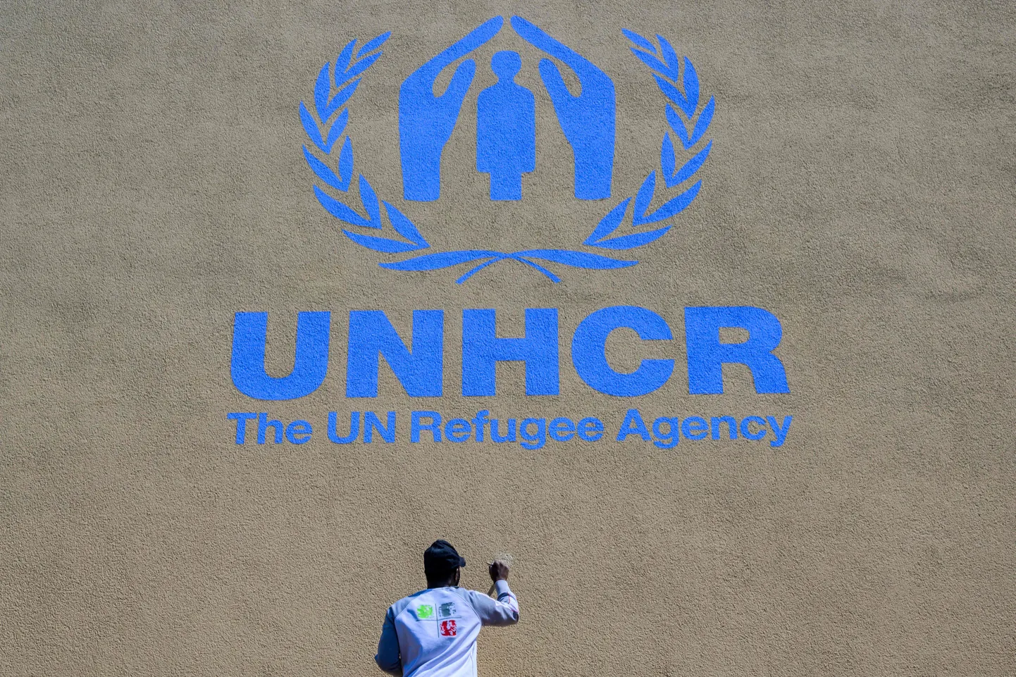 ÜRO pagulasamet (UNHCR) logo.