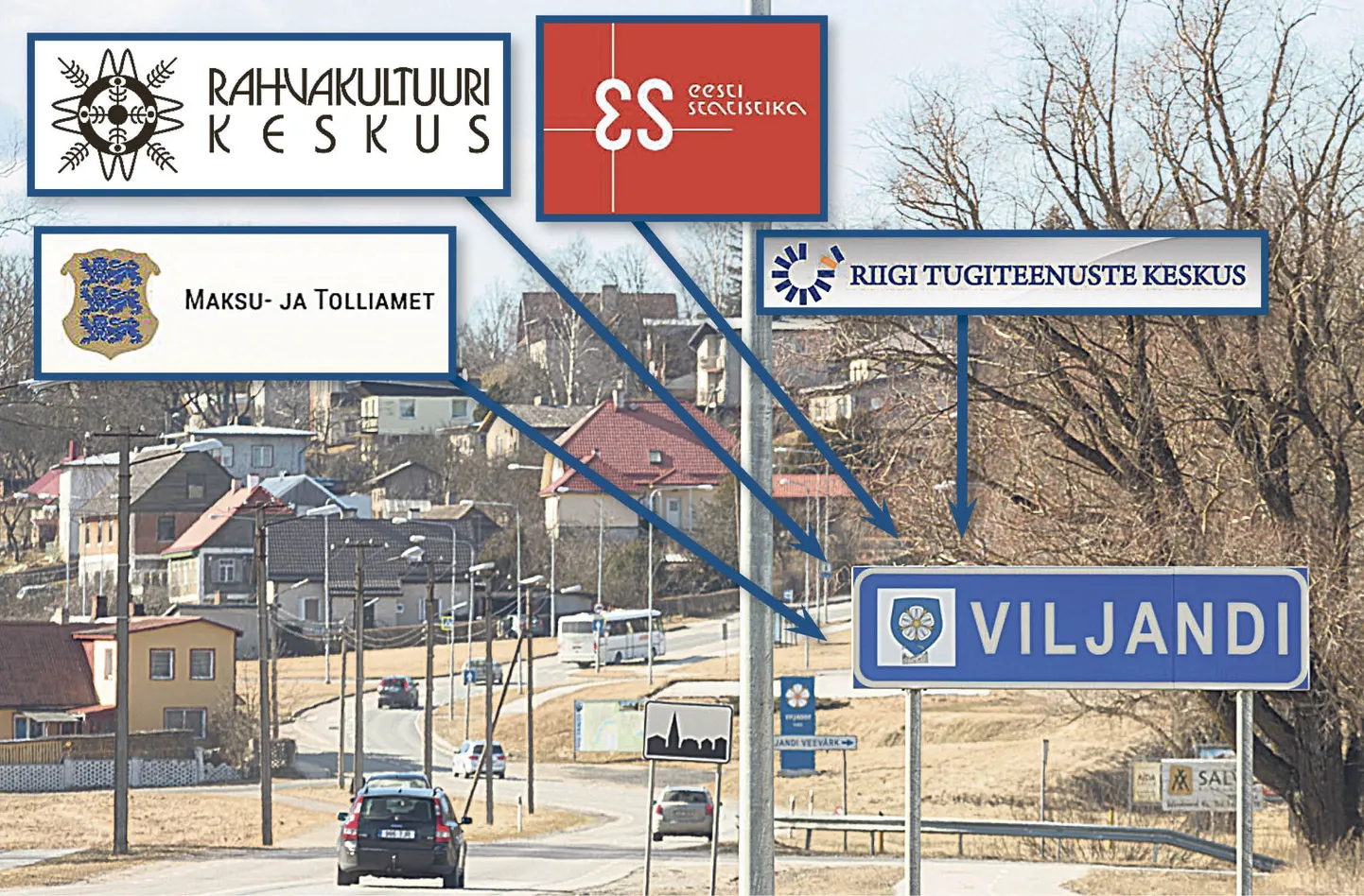 Tallinnast vähemalt osaliselt väljakolimisele määratud riigiasutustest neljas räägitakse võimalusest tuua järgmise kahe aasta jooksul umbes 70 töökohta Viljandisse.