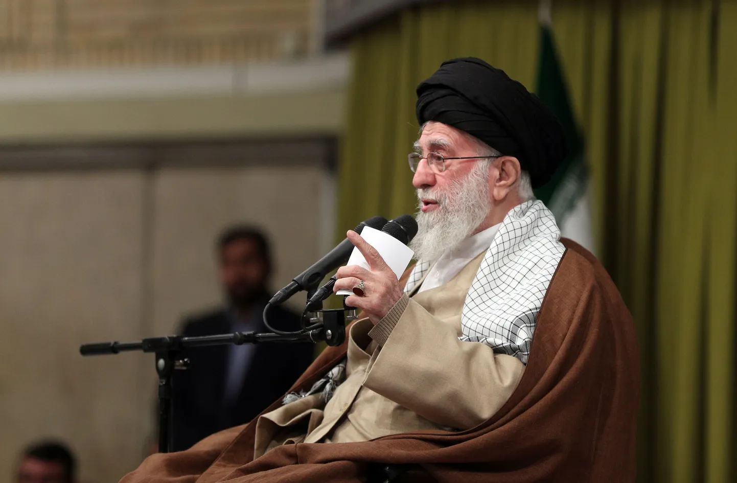 Iraani kõrgeim juht ajatolla Ali Khamenei kommenteerimas 22. detsembril olukorda regioonis.
