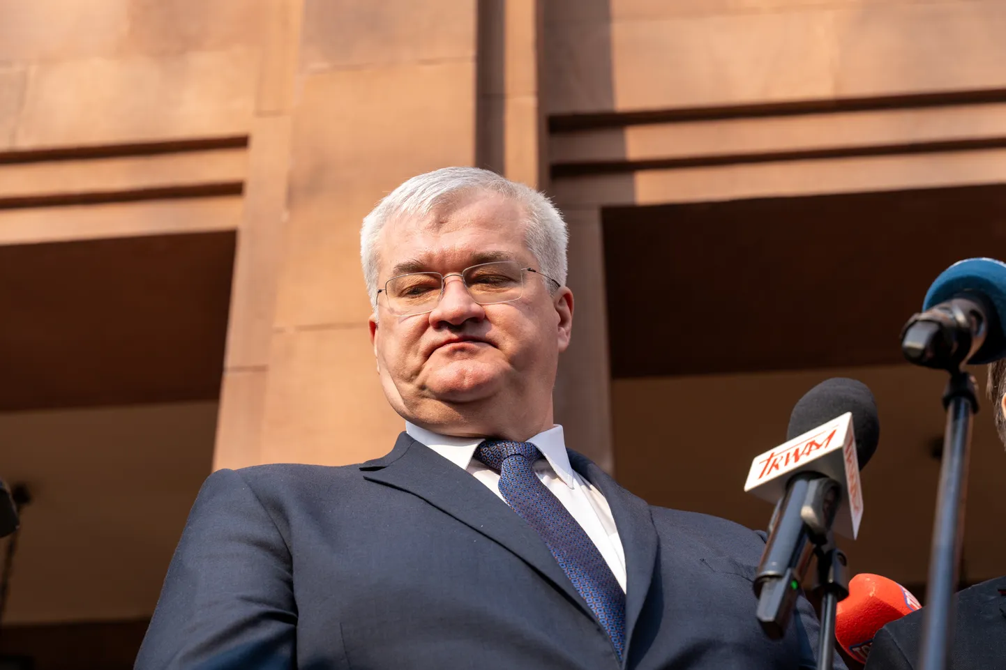 Ukraina välisminister Andrii Sõbiha Varssavis.