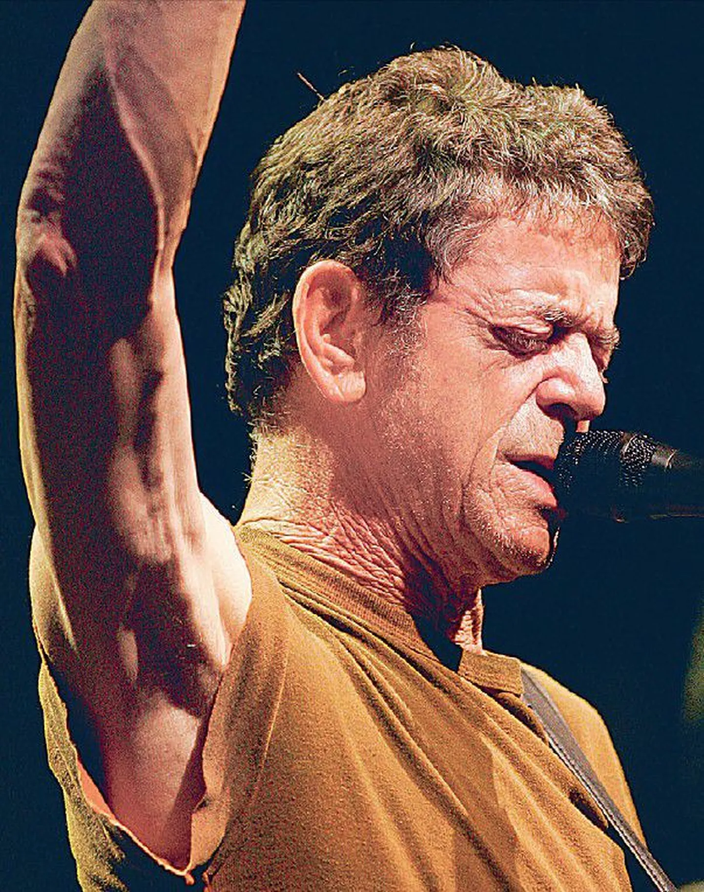 Vanameister Lou Reed aktsioonis.
