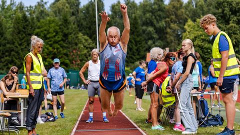 GALERII ⟩ Pärnumaa spordiveteranid olid kodustel mängudel klass omaette