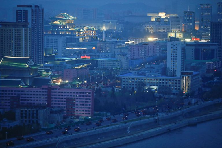 Põhja-Korea pealinn Pyongyang
