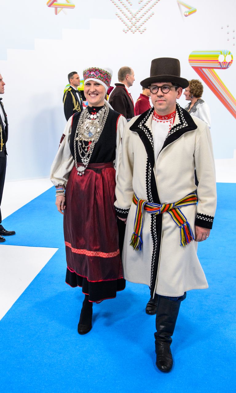 Riigikogu liige Priit Sibul ja Heidi Sibul.