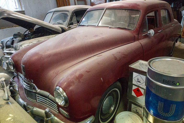 Самый старый "американец" в коллекции Киппера - Kaiser Special 1948 года.
