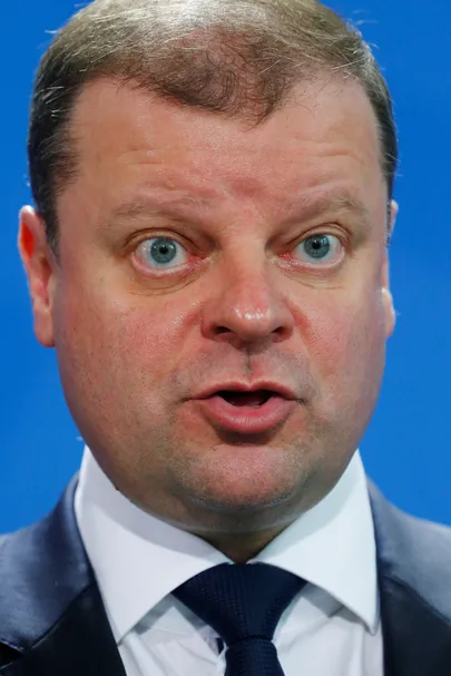 Leedu peaminister Saulius Skvernelis.